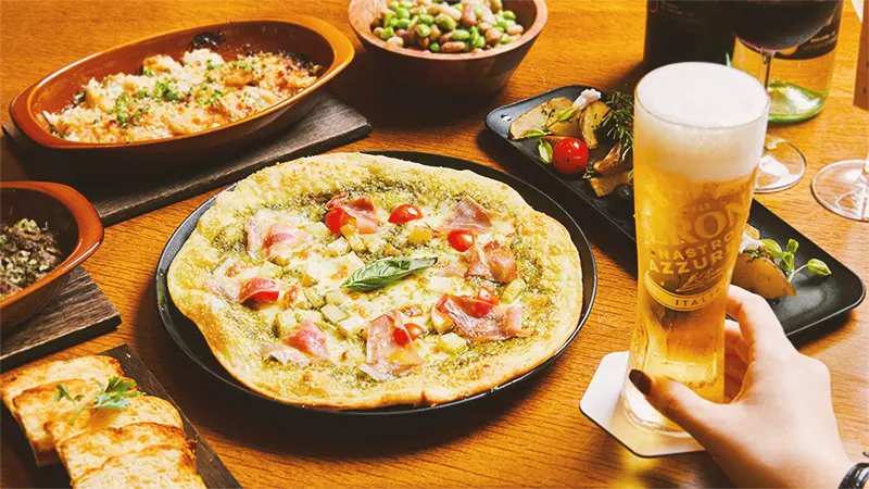 屋久島のイタリアンレストラン、papaPIATTO monte(パパピアット モンテ)の料理